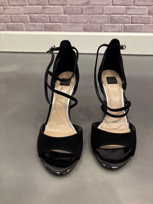 White House Black Market Heels, Black, 8.5, Like New