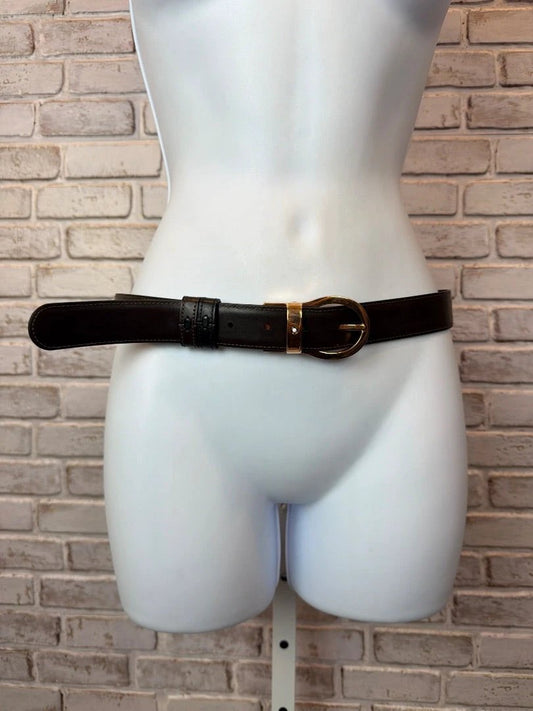 Mont Blanc Accessory - Belt – Designer Mont Blanc Mens Reversible Belt, Black/brown, Used - Excellent