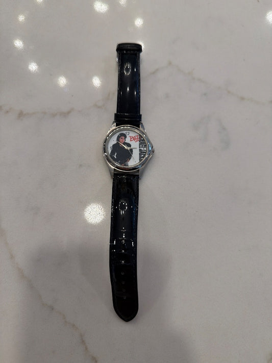 Michael Jackson Watch, Black, One Size, Used - Good