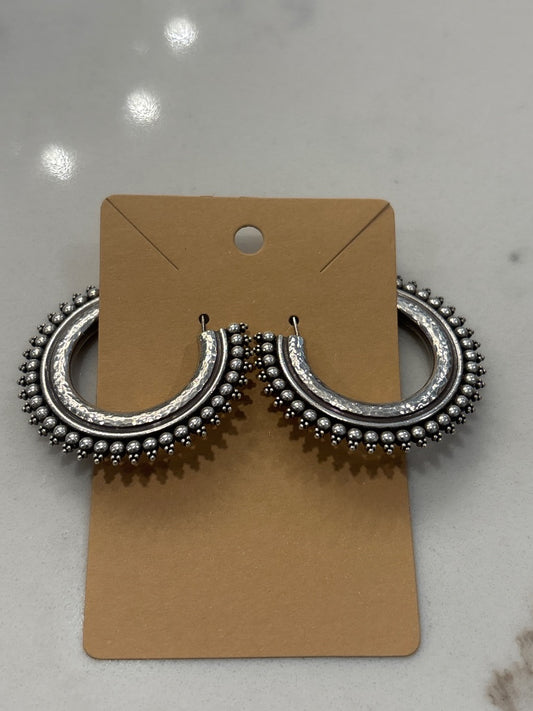 Various Earrings, Silver, One Size, Used - Good