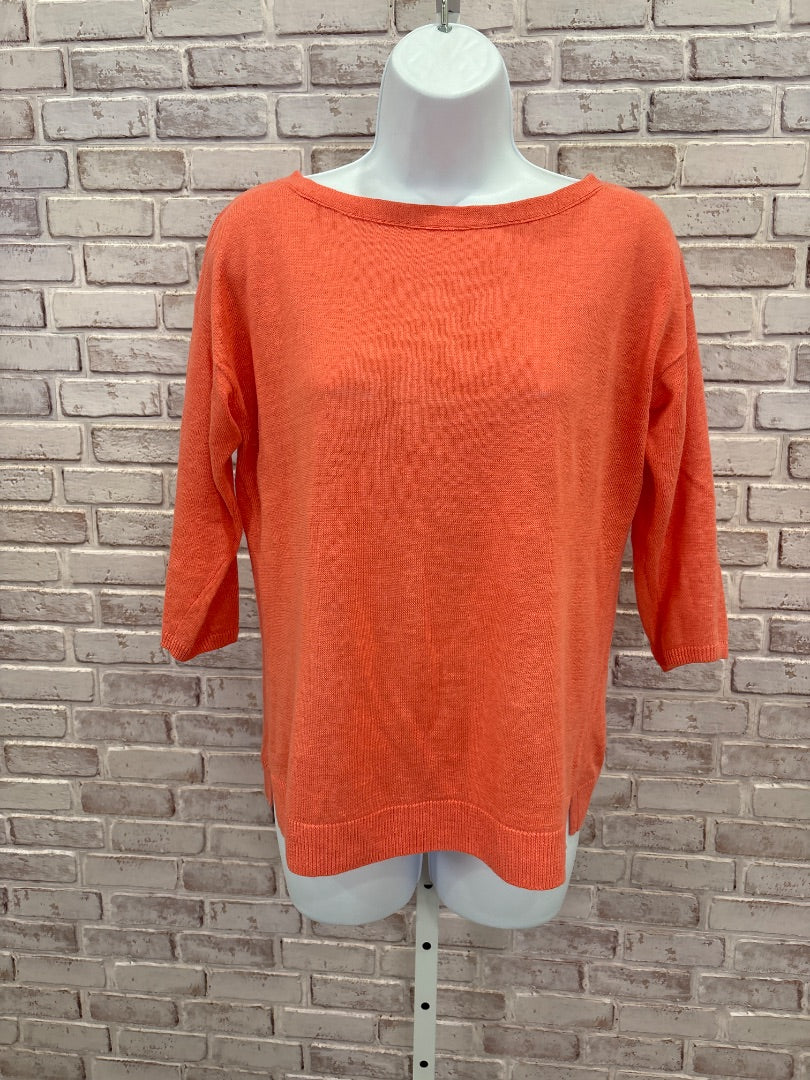 Talbots Shirt, Orange punch, Small, Used - Good