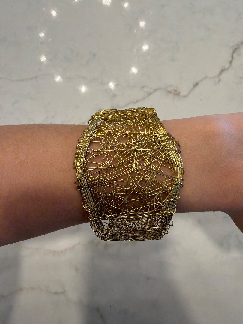 Various Bracelet, Gold, One Size, Used - Good