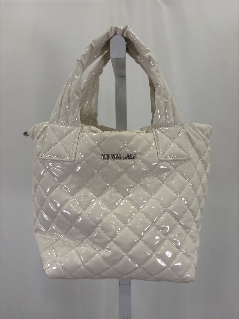 MZ wallace mini metro tote deluxe Handbag, White, One Size, Used - Good