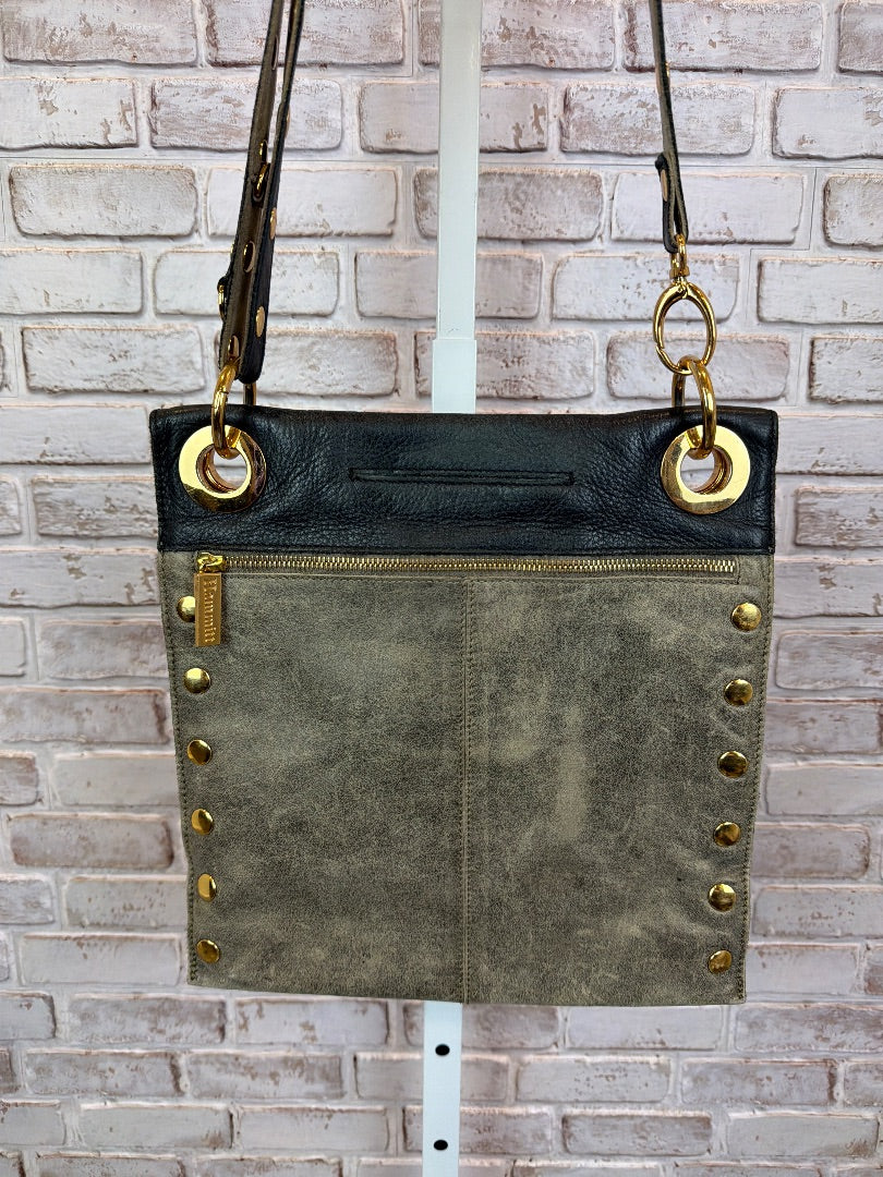 Hammitt Montana Reversible Crossbody, Black/gold/beige, One Size, Used - Excellent