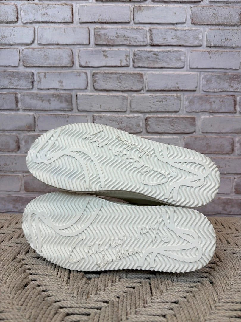 Circus NY Bedazzled Sneakers – White, Size 9 – Excellent Condition