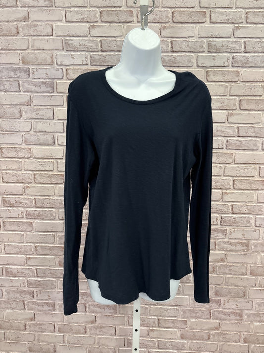 James perse Shirt, Navy, 2, Used - Good