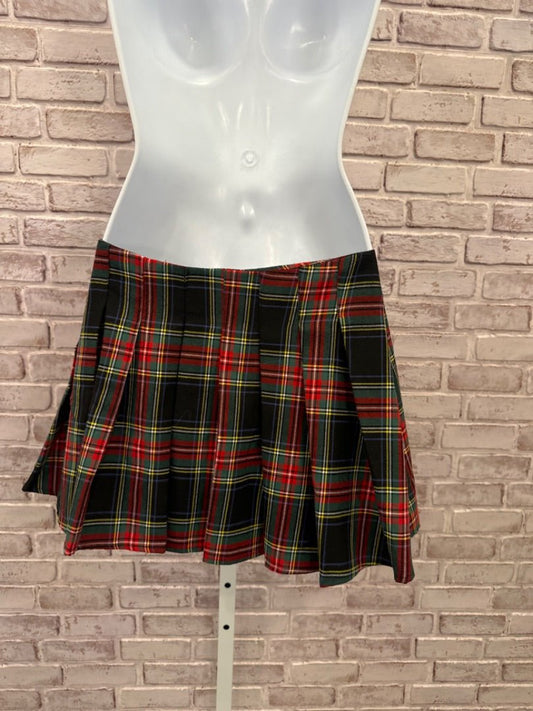 Leg Avenue Skirt, Multi plaid, Large, Used - Good - Chill Boutique Consignment