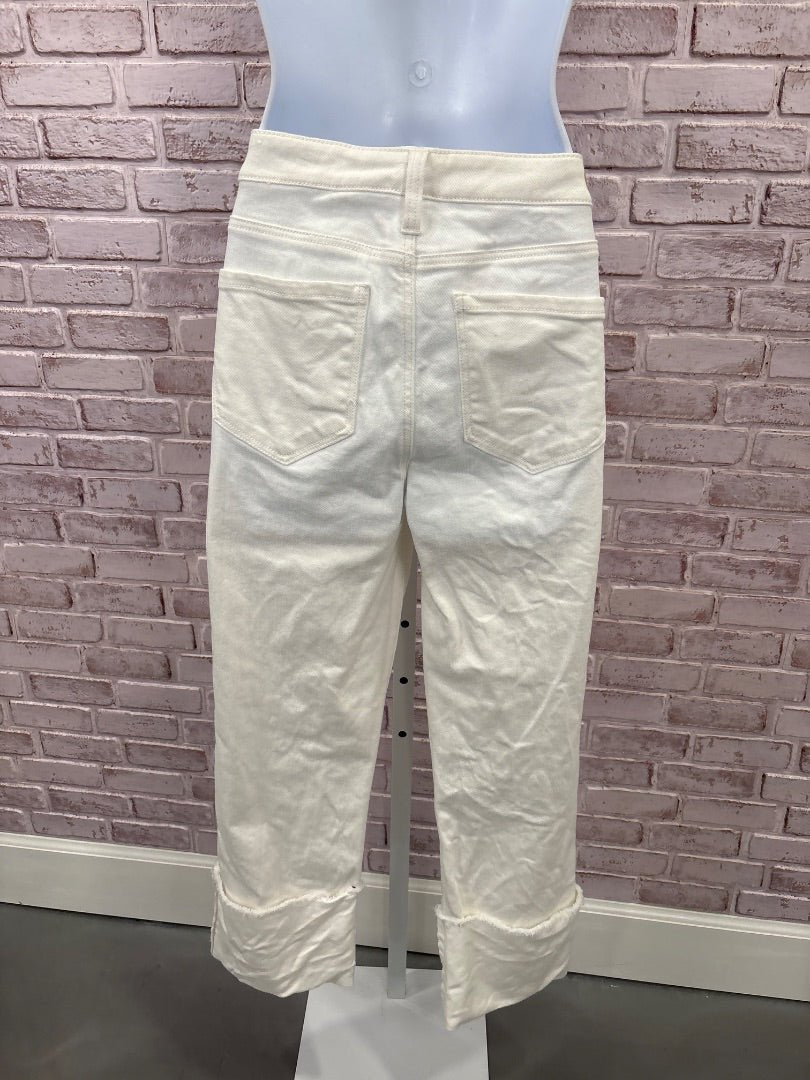 Liverpool Jeans, White, Medium/6, Used - Good - Chill Boutique Consignment