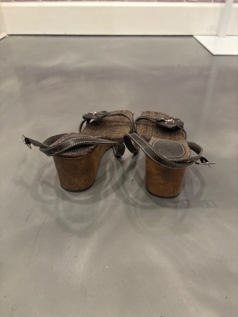 Loft Heels, Brown, 6.5, Used - Fair - Chill Boutique Consignment