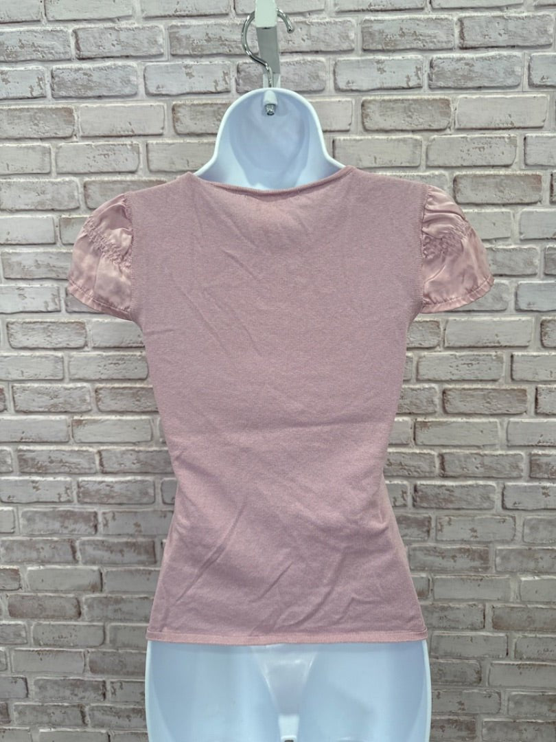 Nannette Lepore Shirt, Mauve, Small, Used - Good - Chill Boutique Consignment