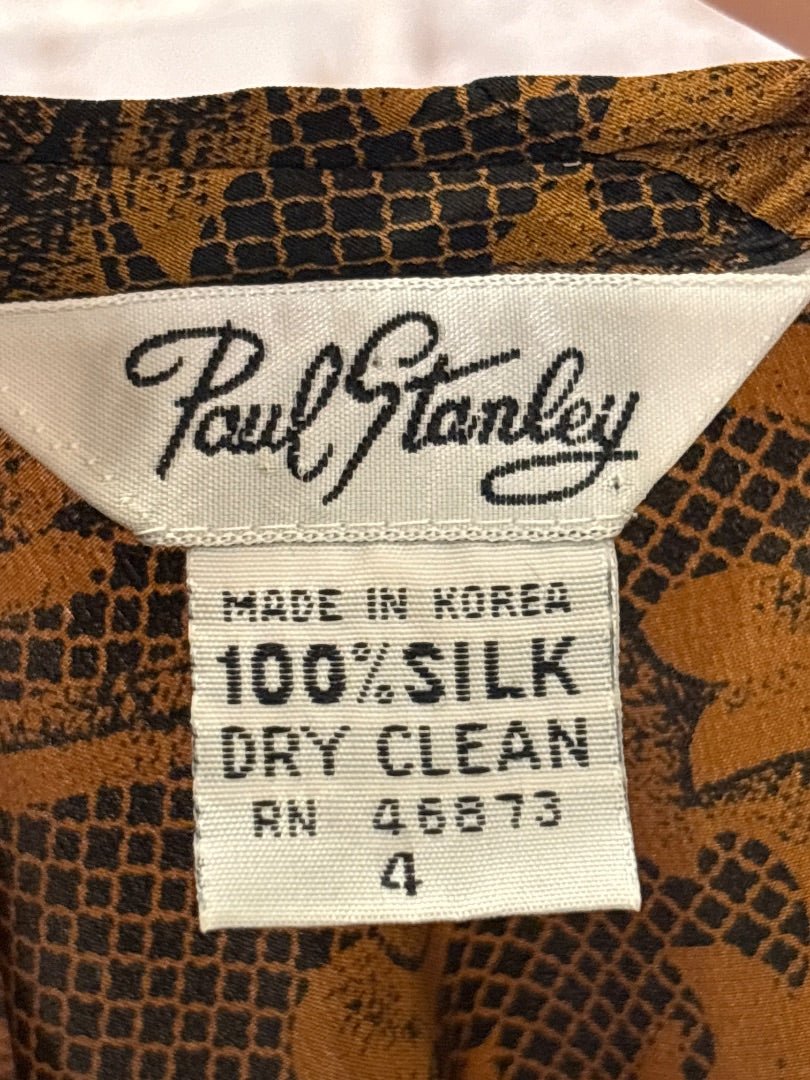 Paul Stanley Matching Clothing Set, Black/brown, Small/4, Used - Good - Chill Boutique Consignment