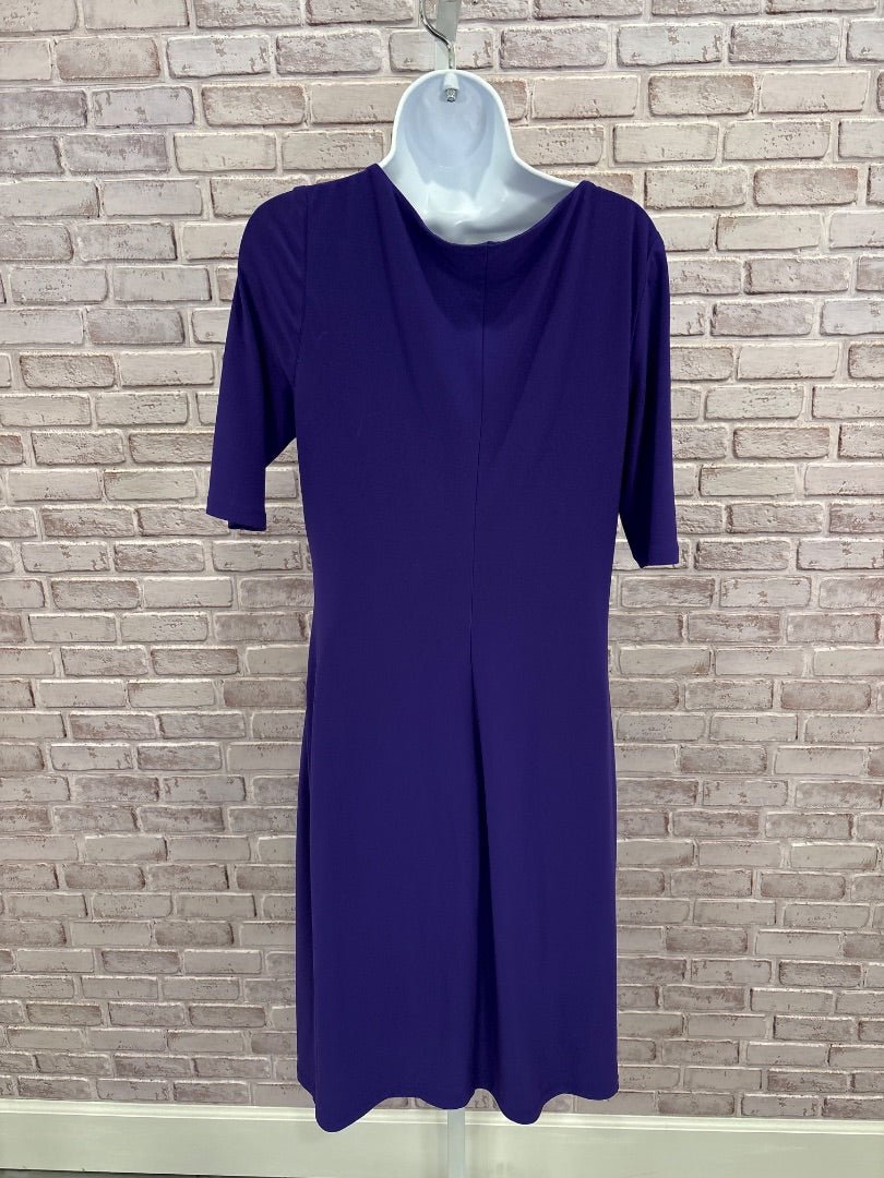 Ralph Lauren Dress, Purple, 12, Used - Good - Chill Boutique Consignment