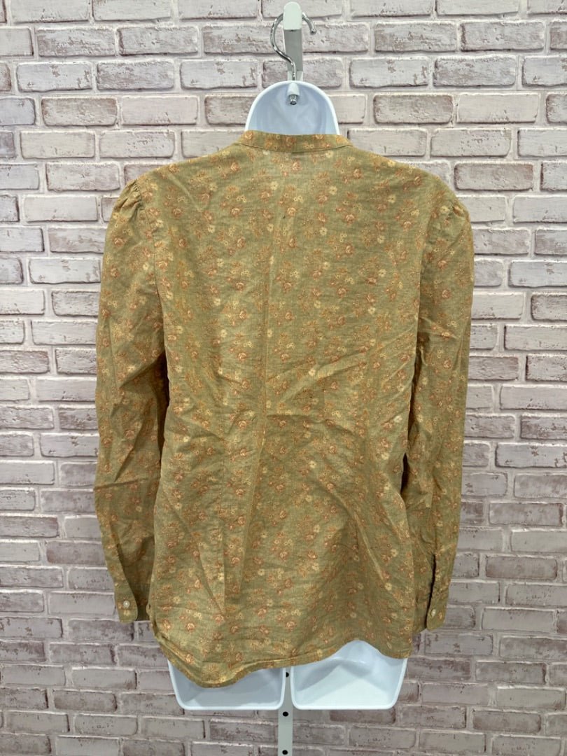 Ralph Lauren Shirt, Green multi, Large, Used - Good - Chill Boutique Consignment