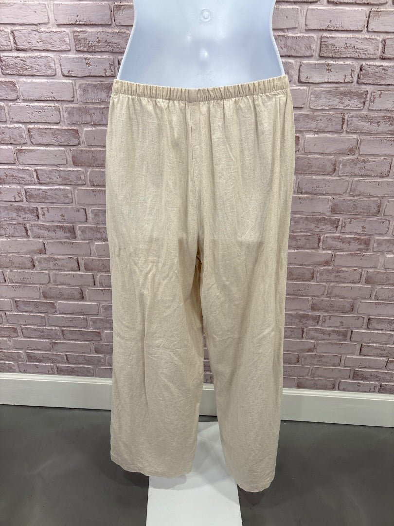 Studio Ka Pants, Khaki, Medium, Used - Good - Chill Boutique Consignment
