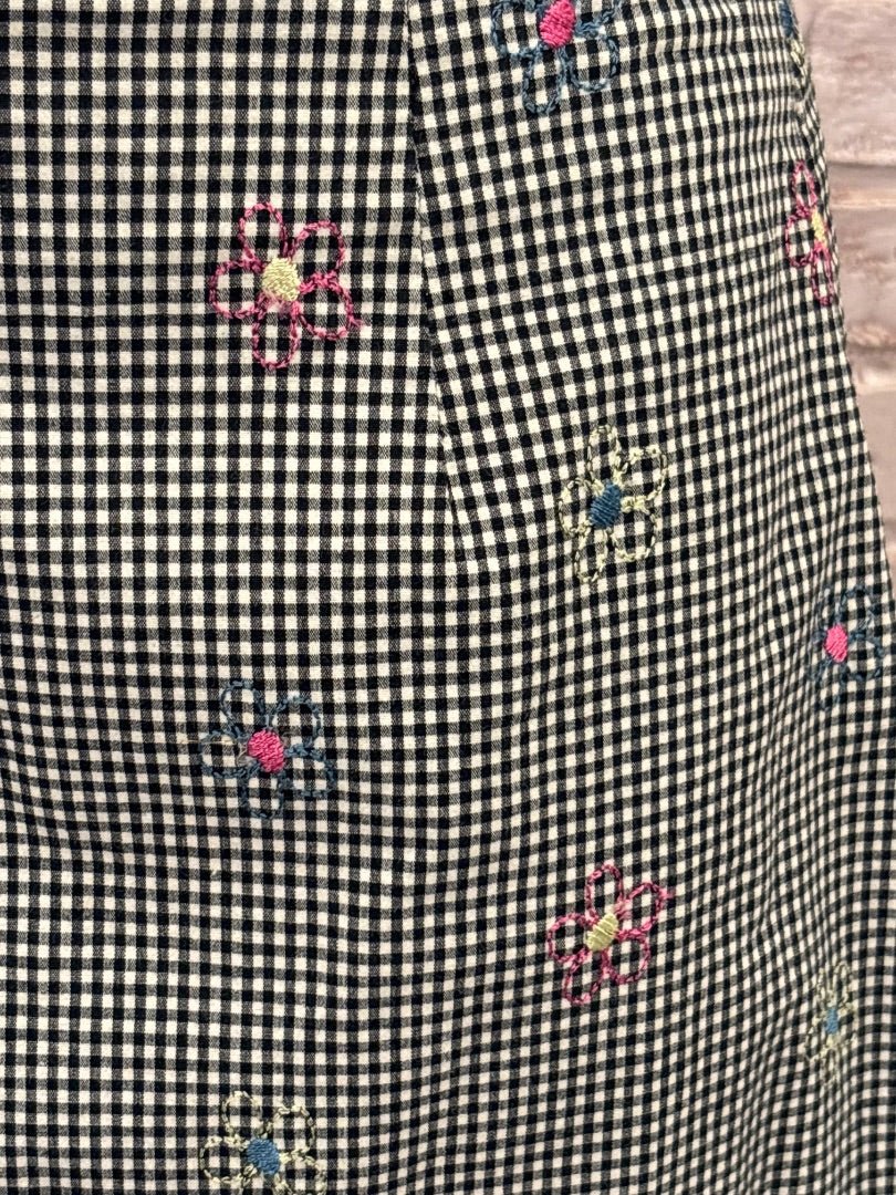 Talbots Skirt, Black/white gingham, Medium/6, Used - Good - Chill Boutique Consignment