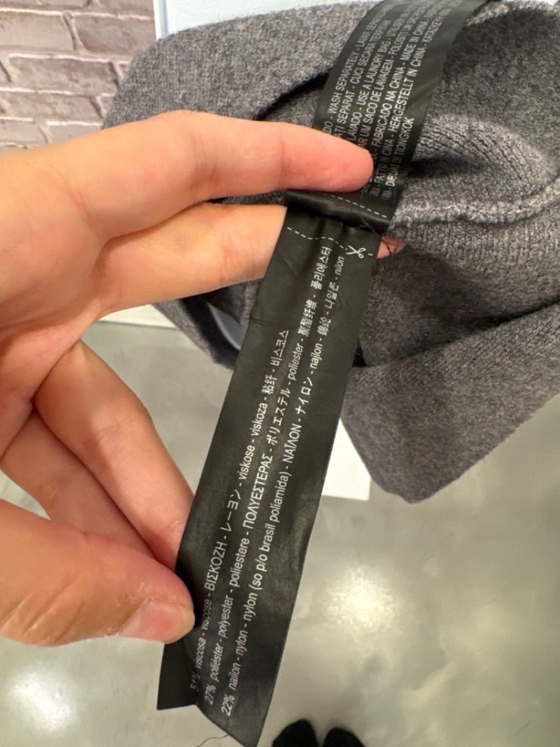 Various Skirt, Grey/black, Medium, Used - Good - Chill Boutique Consignment