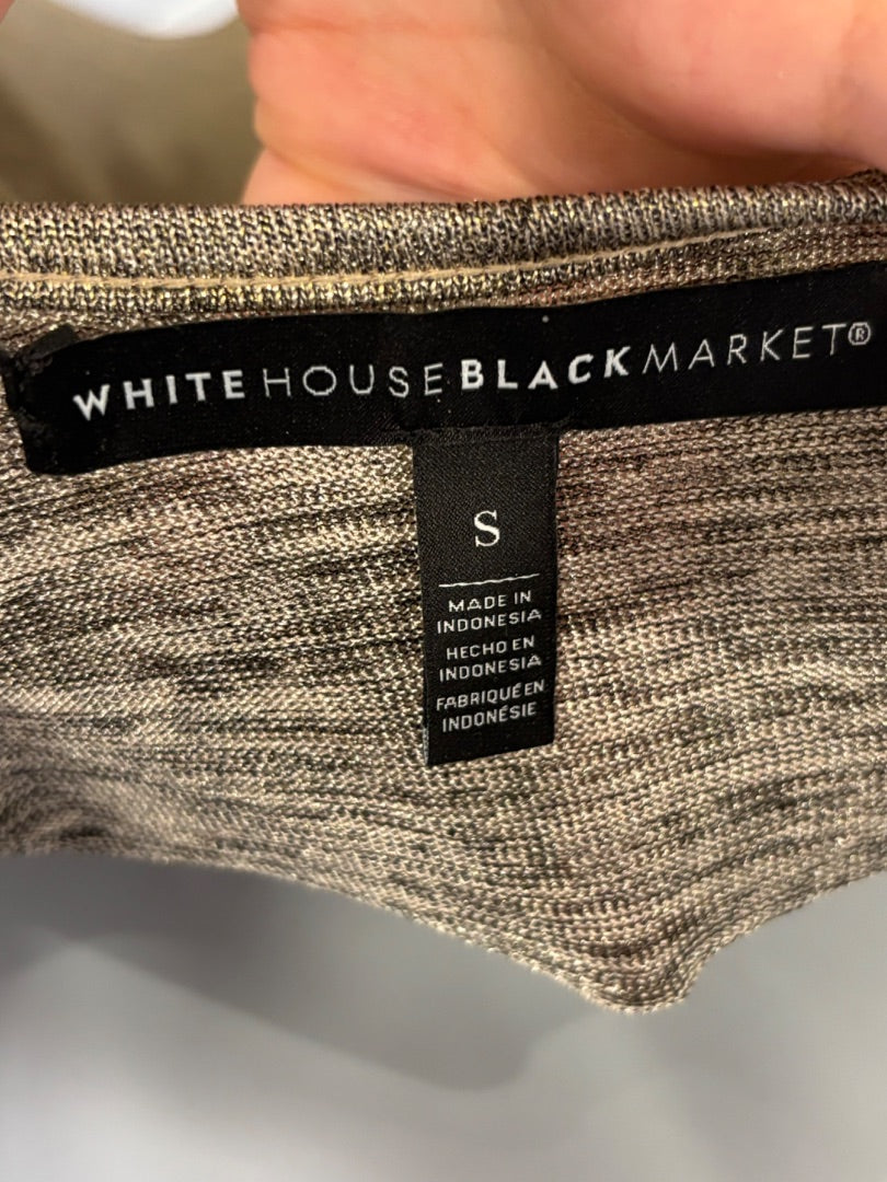 White House Black Market Tank top, Gold, Small, Used - Good