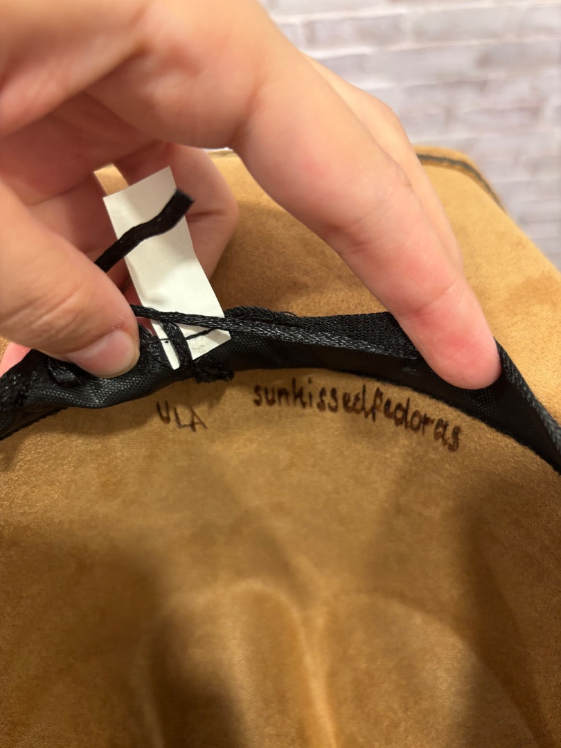 Sun Kissed Fedoras Cowgirl Hat, Tan, Medium, Brand New