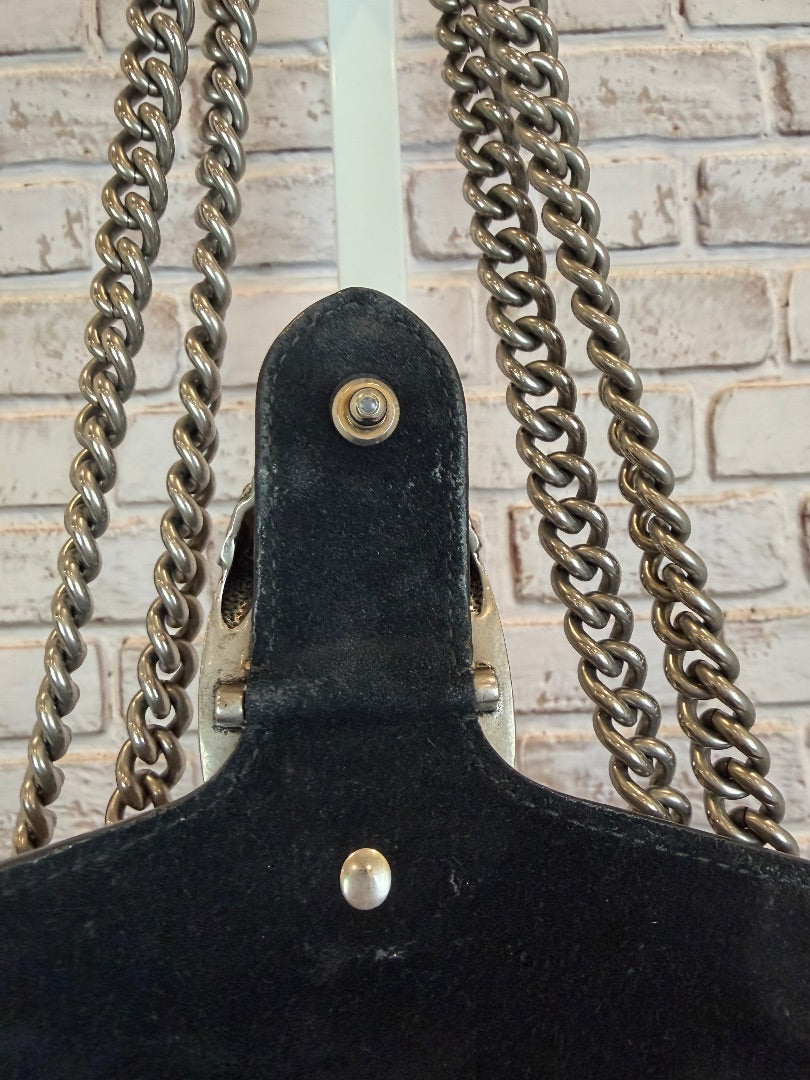 Gucci GG Supreme Monogram Suede Crystal Small Dionysus Shoulder Bag Beige Ebony Black interior Handbag, Beige Ebony Taupe, One Size, Used - Excellent