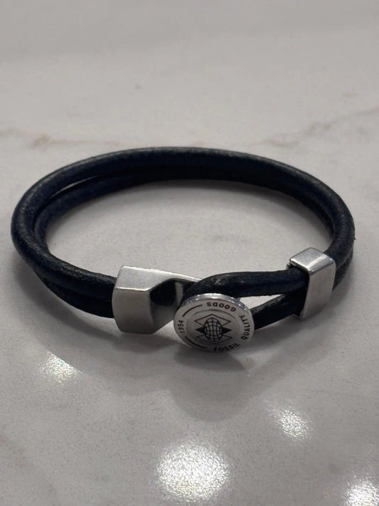 Fossil Quality Goods Jewelry - Bracelet – Fossil Quality Goods, Bracelet, Black/silver, One size, Used - Excellent