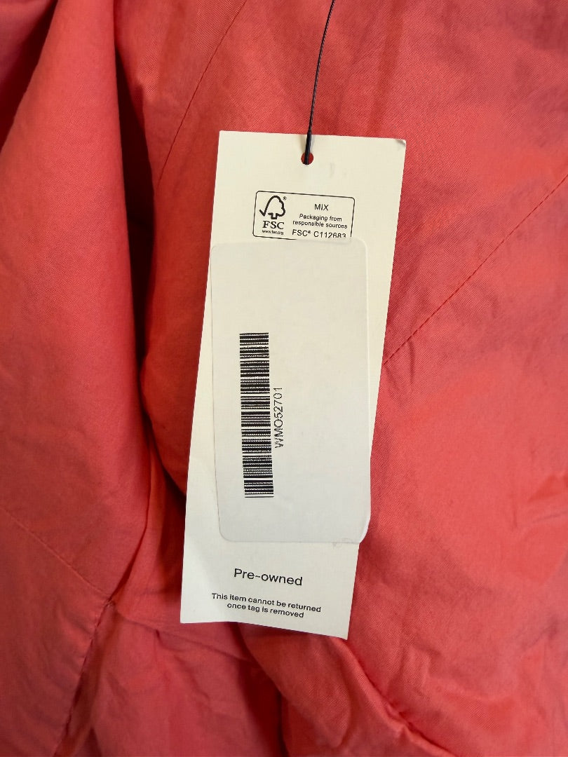 Vintage Moschino Cheap And Chic Strapless Dress, Pink/orange, 6, Used - Excellent