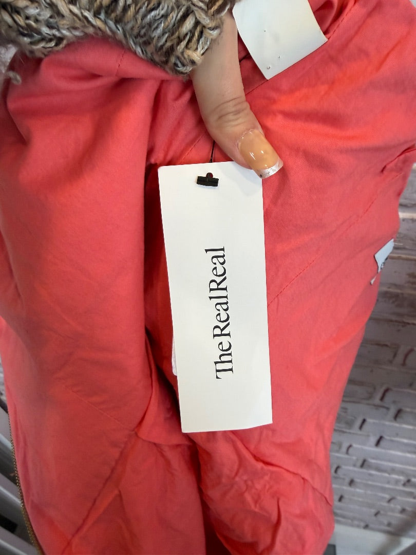 Vintage Moschino Cheap And Chic Strapless Dress, Pink/orange, 6, Used - Excellent