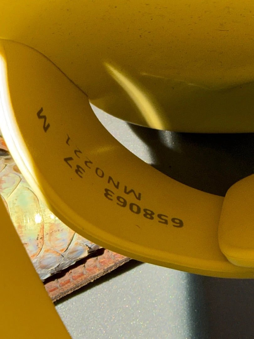 Alexander McQueen Shoes - Sandals – Alexander McQueen Rubber Sandals, Yellow, 37, Used - Good [Live 2.10]