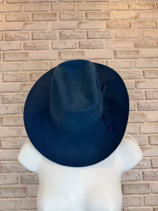 Western Trails Accessory - Hat – Western Trails Felt Hat, Blue, One Size, Used - Good