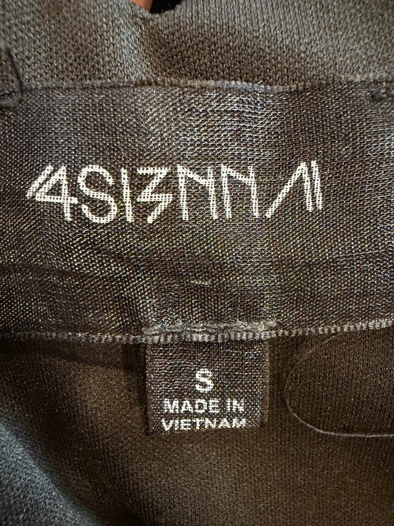 4SI3NNA Dress – 4SI3NNA Dress, Black/white, Small, Used - Good