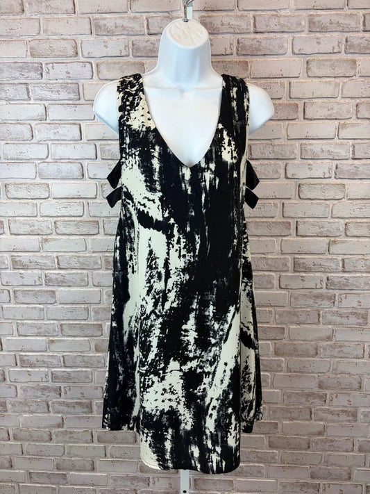 4SI3NNA Dress – 4SI3NNA Dress, Black/white, Small, Used - Good