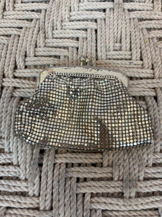 Vintage Chainmail Coin Purse – Silver – Good Condition