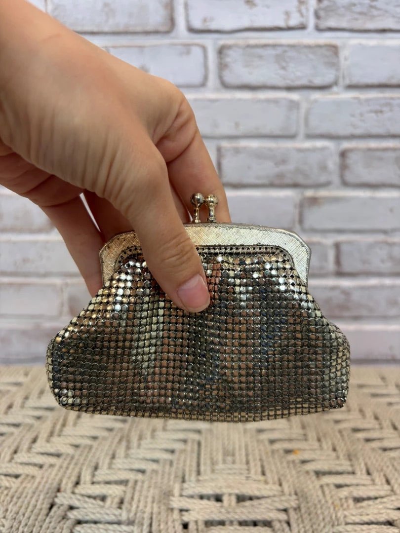 Vintage Chainmail Coin Purse – Silver – Good Condition