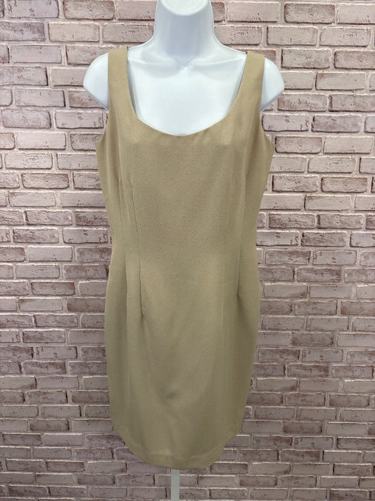 Abs Dress, Khaki, Medium/8, Used - Good - Chill Boutique Consignment
