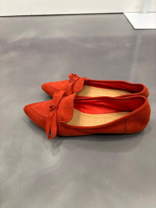 Bamboo Flats, Red, 6, Used - Fair - Chill Boutique Consignment