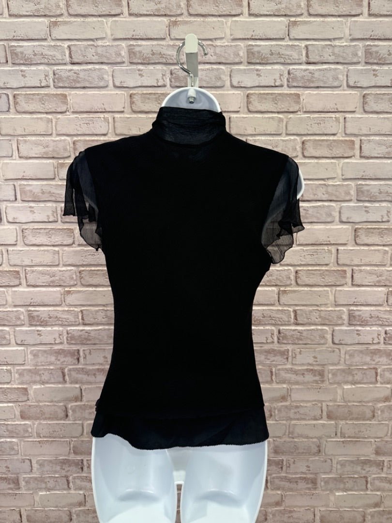 Banana Republic Shirt, Black, Medium, Used - Good - Chill Boutique Consignment