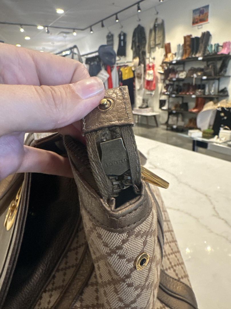 Gucci Handbags, Brown, One Size