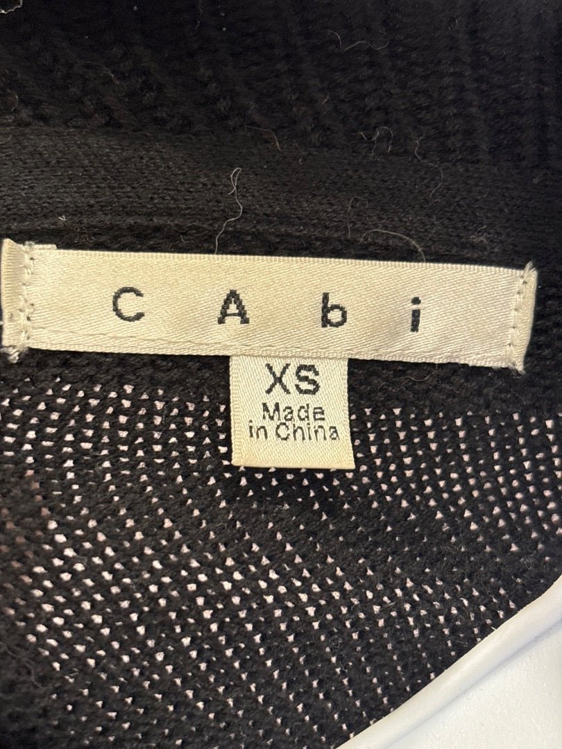 Cabi Cardigan, Black, XS, Used - Good - Chill Boutique Consignment