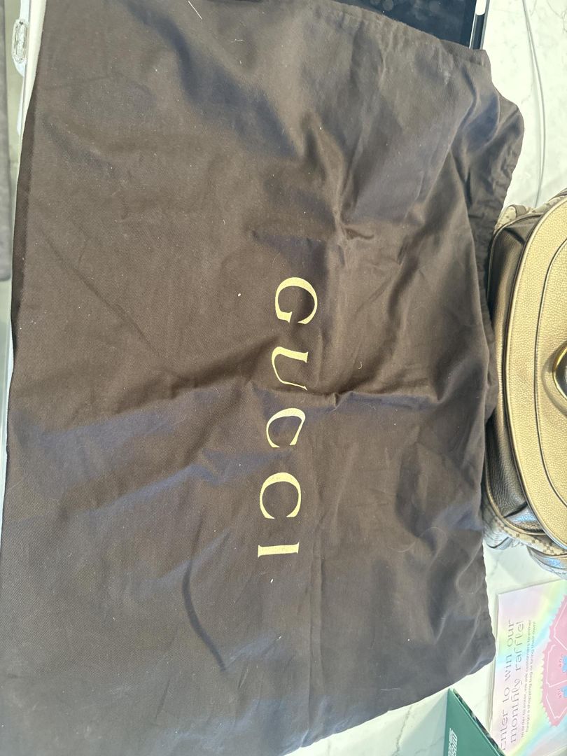 Gucci Handbags, Brown, One Size