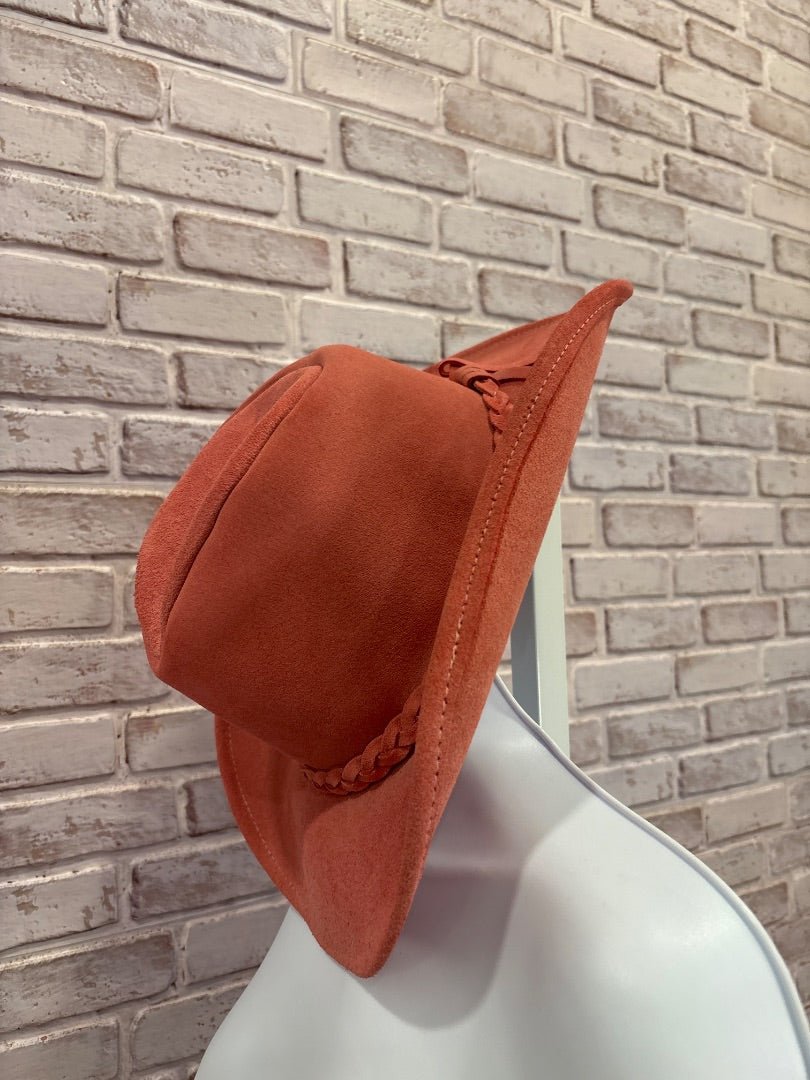 Henschel Hat Co Cowgirl hat, Orange/pink punch, Small, Used - Good - Chill Boutique Consignment