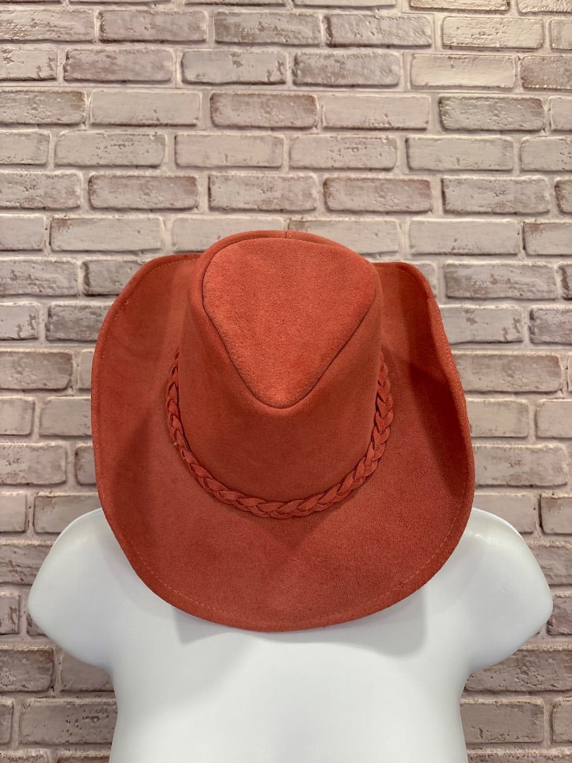 Henschel Hat Co Cowgirl hat, Orange/pink punch, Small, Used - Good - Chill Boutique Consignment