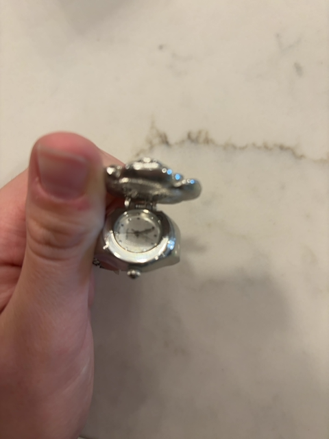 Various Rings, Silver/cream, 5, Used - Good