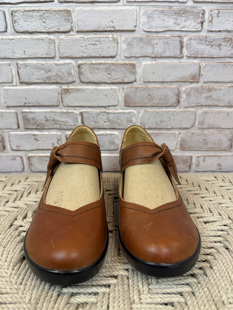Alegria Leather Clogs, Brown, 41, Like New