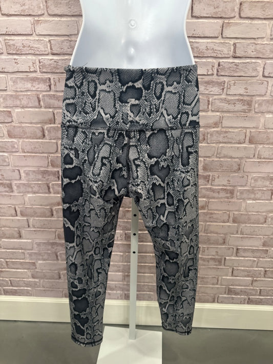 Marika Reversible Leggings, Black/grey, Medium, Used - Good