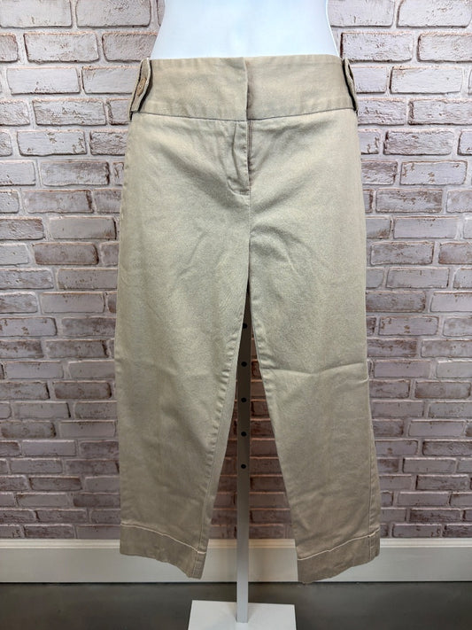Bamboo Traders Capris, Khaki, 4, Used - Good