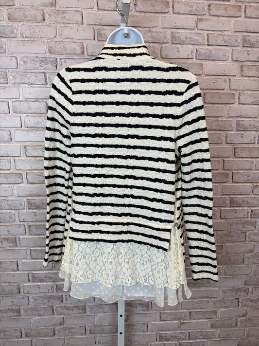 9-H15 StCL Cardigan – Navy/White Stripes, Size XS – Excellent Condition