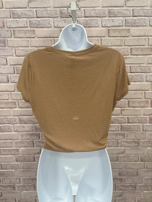 Alo Tee shirt, Brown, Large, Used - Good