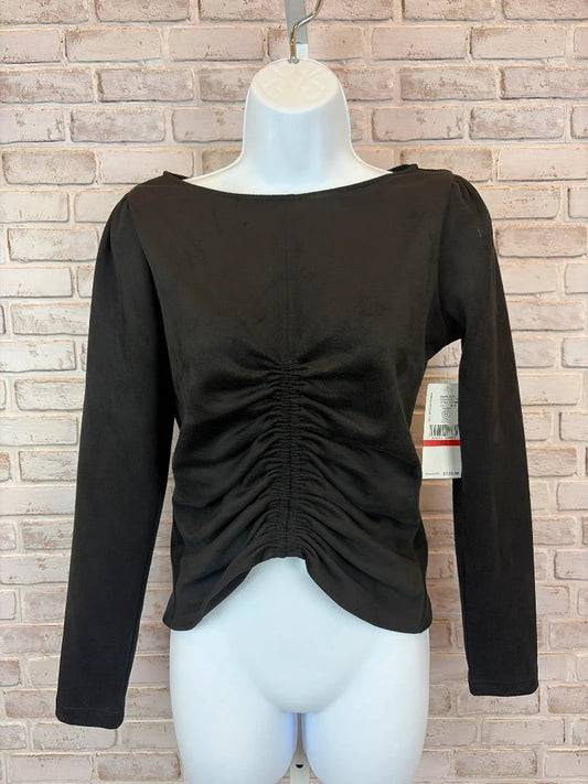 Karen Kane Top - Shirt – Karen Kane Shirt, Black, XS