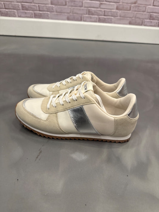 J.crew sneakers, White/beige, 8, Used - Good