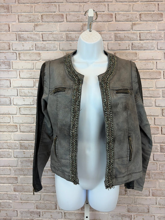 Daniel Jacket, Grey/black, Small, Used - Excellent