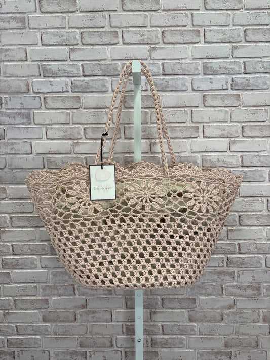 Tabitha Webb Large Tote, Pink, One Size, New With Tags